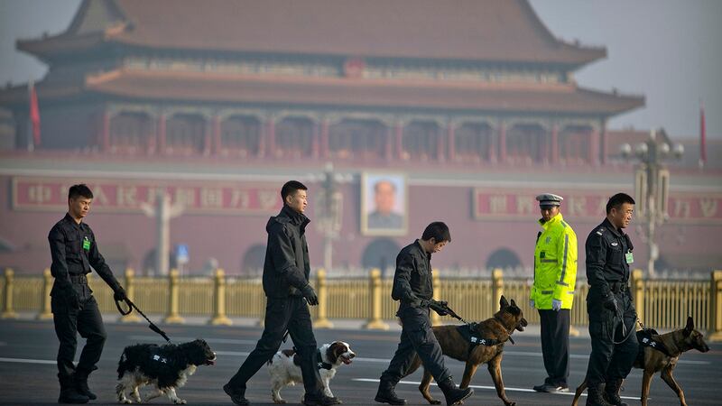 狗肉产业正反方对峙交锋，中国处于“内战”状态。（美联社）