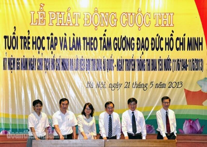 Cuộc thi Tuổi trẻ học tập đạo đức Hồ Chí Minh năm 2013.