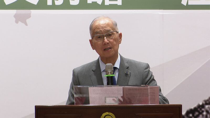 台湾海基会董事长李大维强调，辜汪会谈其中最关键的就是，彼此愿意遵守“搁置争议，相互谅解、务实协商”的精神。(记者 陈建宏摄)