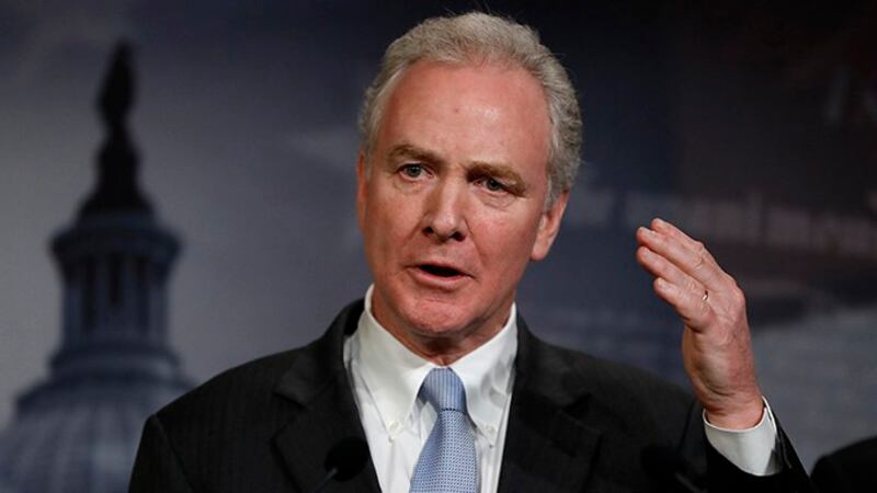 美国国会民主党籍参议员范·荷伦（Chris Van Hollen）与另外一名共和党籍参议员加快推出一项议案，旨在制裁违反中英联合声明和香港基本法的中国官员和实体。（美联社）