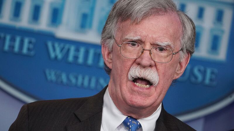 美国白宫国家安全顾问波顿（John Bolton）在推特上说：中国的军事挑衅将无法赢得台湾任何民心，也使得《台湾关系法》与美国的承诺更加清晰。（图源：法新社）