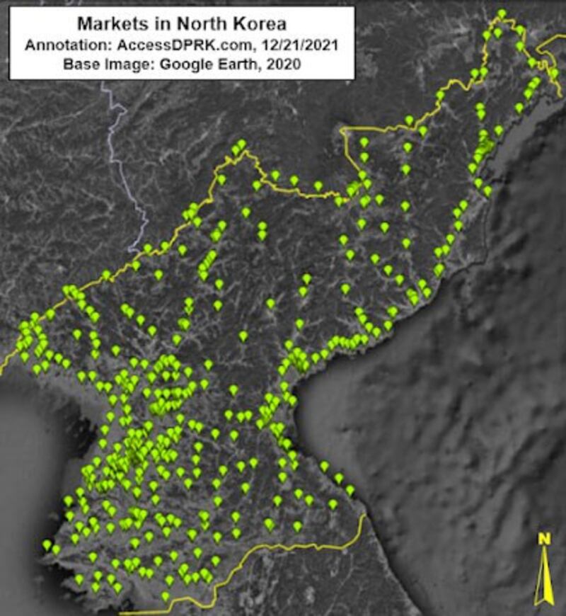 Markets in North Korea / Source: Jacob Bogle (AccessDPRK.com)